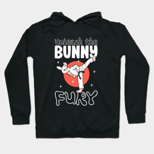 Bunny doing Hapkido Hoodie